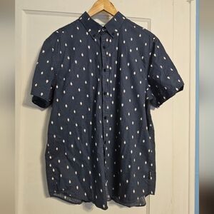 SOLD - Ben Sherman Ice Pop Print Short-sleeved Button Down